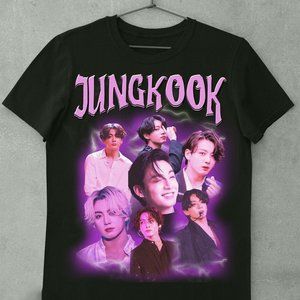 Jungkook Shirt, Jeon Jungkook Vintage T Shirt, JK Retro Shirt, BTS Vintage Shirt
